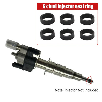 6 x Fuel Injector Seal Set for BMW 135 335 535 550 650i X5 X6 (2007-2016)