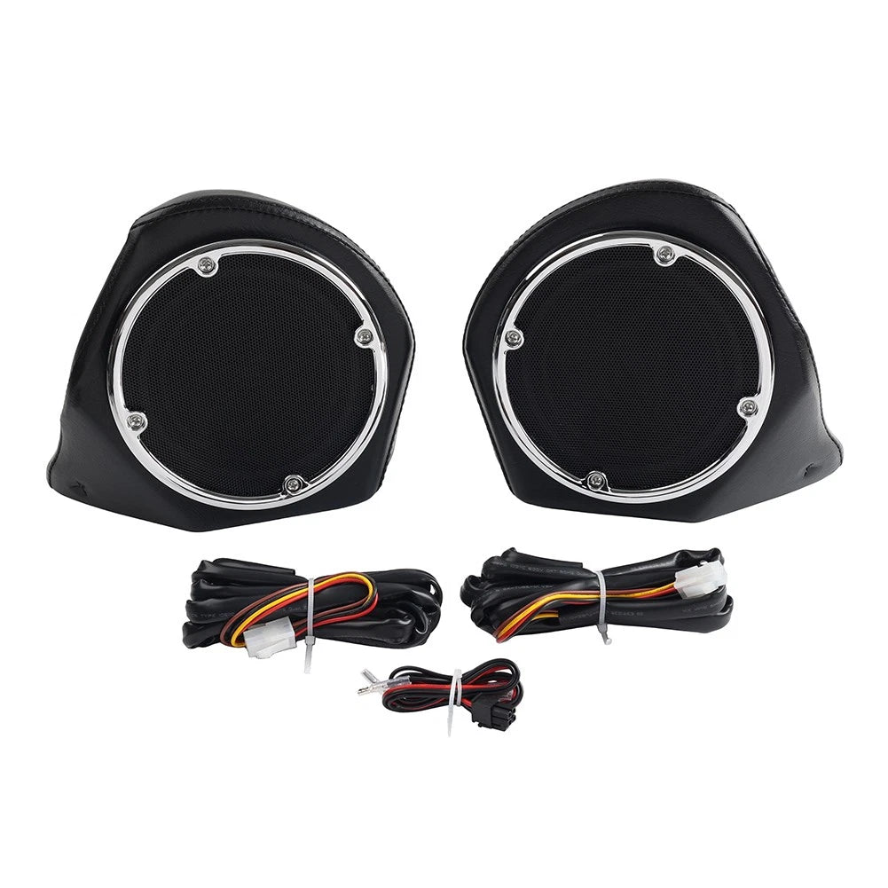 Rear Trunk Speaker Pods for Harley Road King Electra Glide FLHTC (1998–2013)