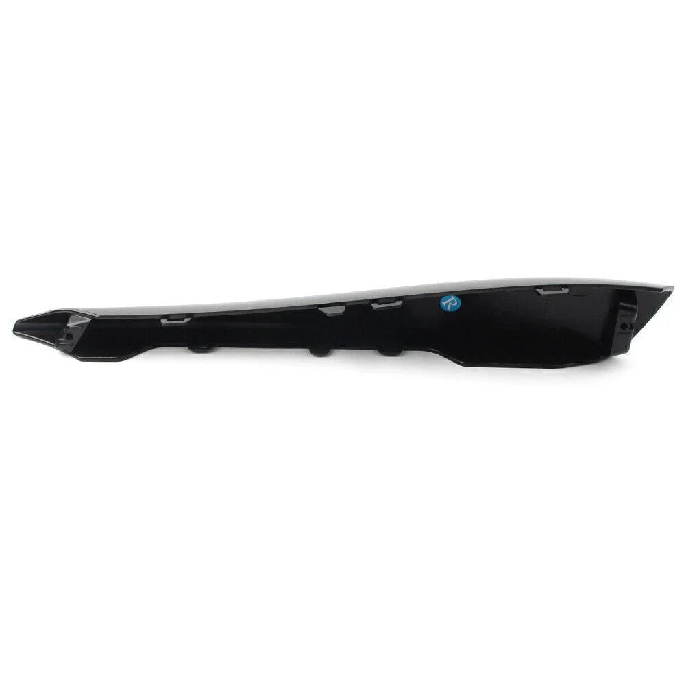 Bumper Side Grille Insert Cover Trim for Jaguar XF (2012-2015) Black