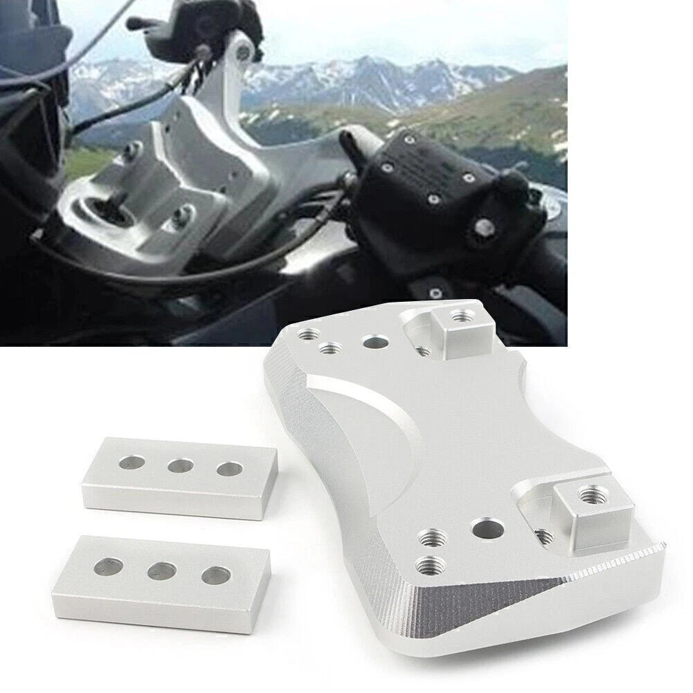 CNC Handle Bar Clamp Riser Adapter for BMW K1200GT K1300GT (2003–2016)