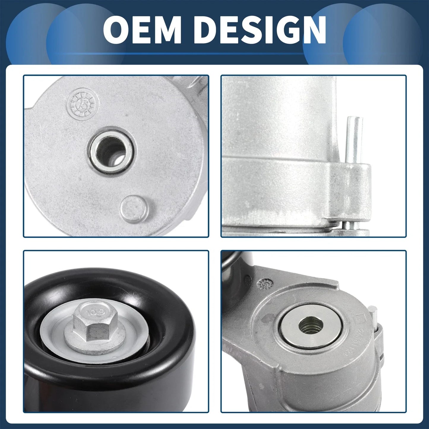 Belt Tensioner for CHEVROLET Colorado (2009-2016) - Metal 1 x Unit