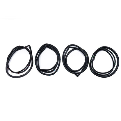 Set of 4 Weatherstrip Seals for Toyota Starlet (1978–1984)