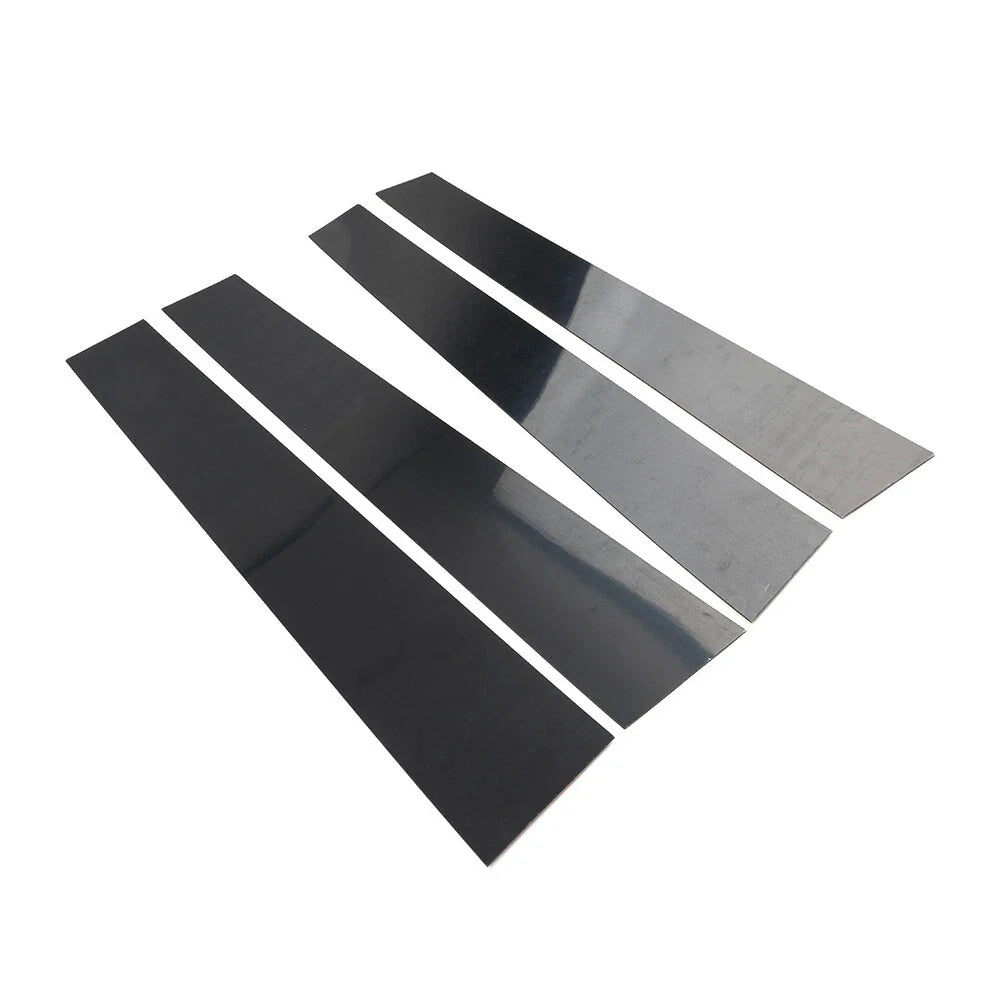 Pillar Post Set Door Window Trim Covers for Dodge Ram 1500 (2019-2024)