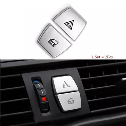 BMW 5 Series GT 6 7 Series Car Warning Light Button Cover Trim (2010-2020)