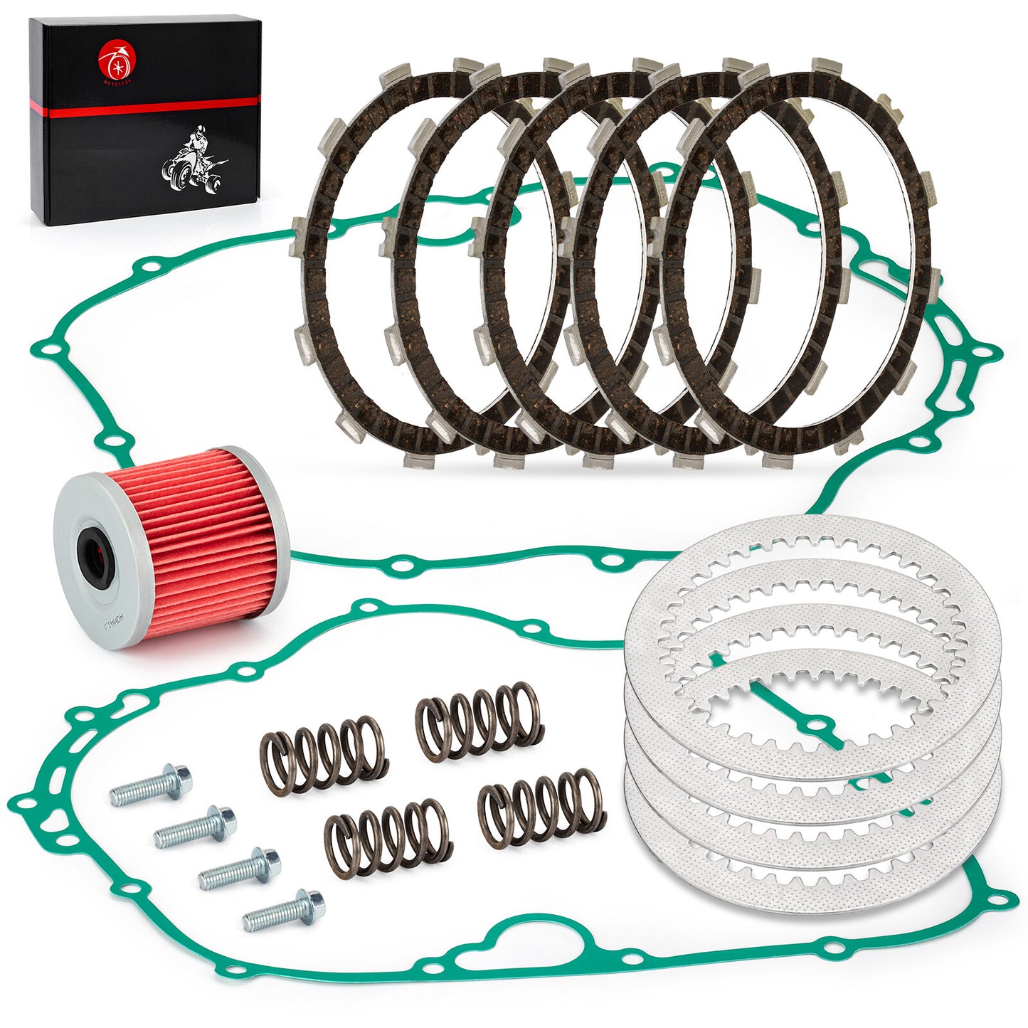 Clutch Friction Plates Kit for Kawasaki Lakota 300 (1995–2003)