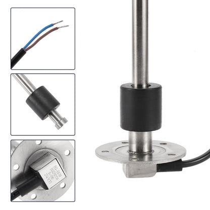 Fuel Sending Unit and Gauge Kit 0-190 Ohm 610mm for Boat Car