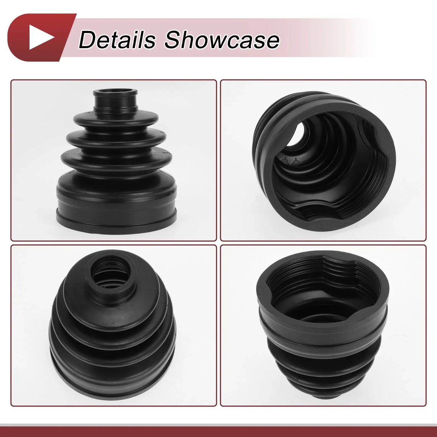 Inner CV Joint Boot Kit with Clamps for BMW X3 (2018-2024)