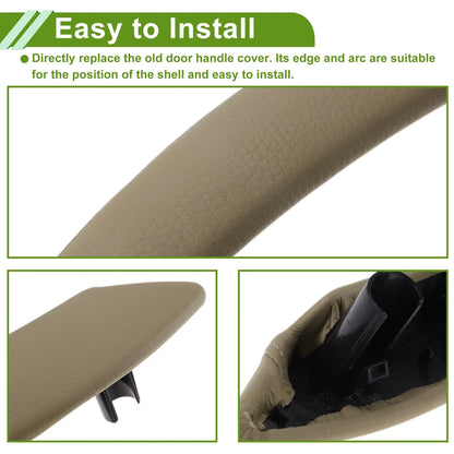Door Panel Handle Pull Trim Cover for BMW X5 (2008-2013) Beige
