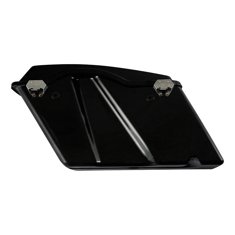 Matte Black Saddlebags Chrome Conversion Bracket for Harley Softail (1984-2017)