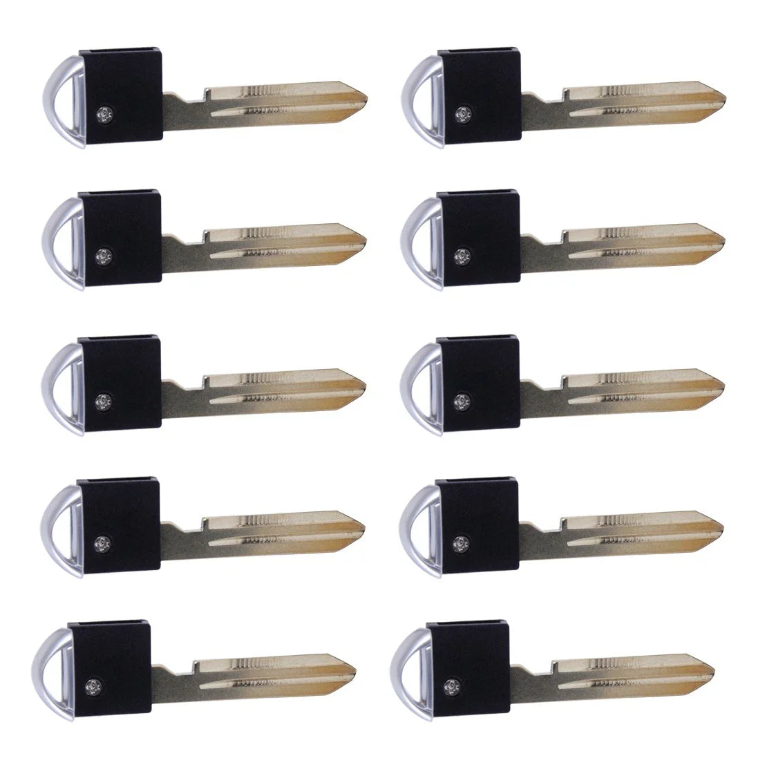 10x Key Blanks Key Blade Remote Control for Nissan Armada Infiniti FX35