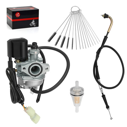 Carburetor & Throttle Cable for Kawasaki KFX 50 (2007–2024)