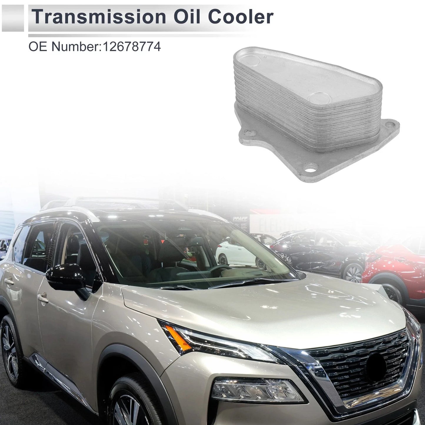 Engine Oil Cooler for Chevrolet Malibu (2016-2022) 1 x Trans Cooler