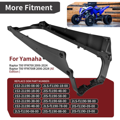 Heavy Duty Aluminum Sub Frame & Bolts for Yamaha Raptor 700 (2006–2024)
