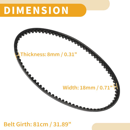 Drive Belt V-Belt No. 2760106F01000 for Suzuki 50 Ay Ayw Katana (1997–2000)