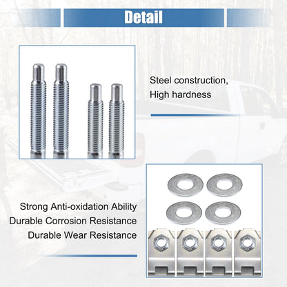 Truck Bed Mounting Hardware Kit with Mount Bolt for Ford Ranger (1983–2011)