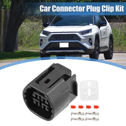 Set of 4 Alternator Connector Adapter Plug Clips for Toyota (No. 90980-11964)