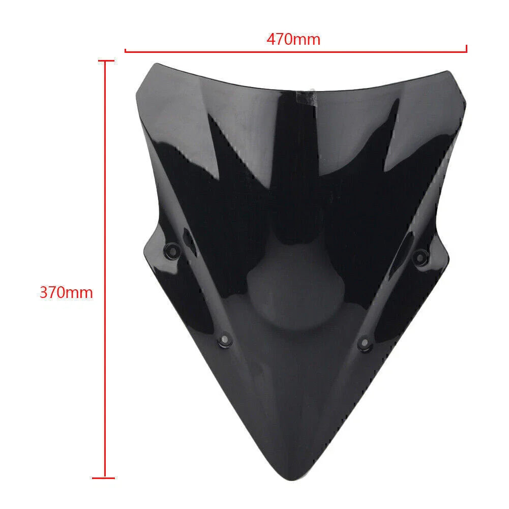 Deep Iridium Front Windscreen for Kawasaki Ninja 650 EX650 ER6F (2017-2019)