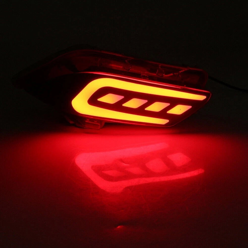 DRL Fog Light Daytime Running Lamp w/Turn Signal for Toyota FJ Cruiser (2007–2021)