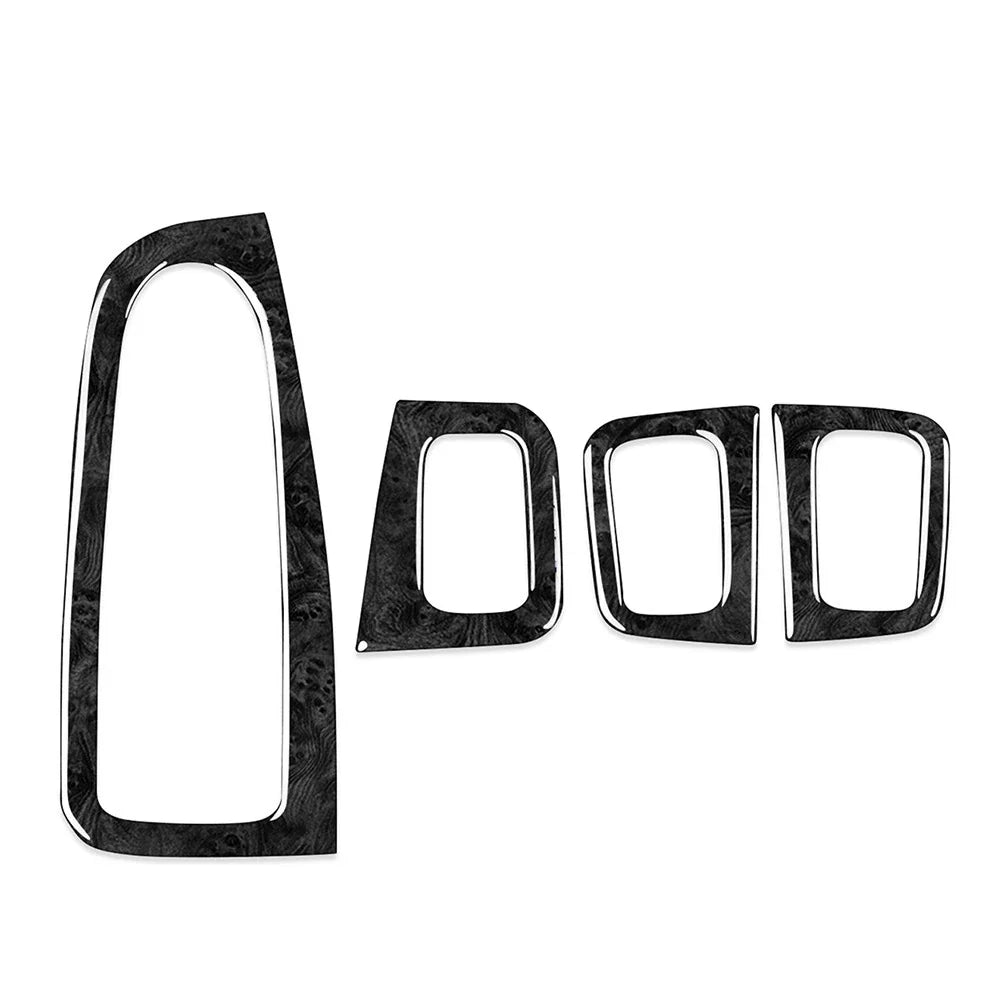 4 Pcs Window Switch Panel Trim for Benz C Class W205/S205 (2015-2021)
