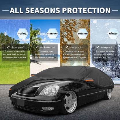 Waterproof Aluminum Film Car Cover for Lexus LS Sedan (2018–2023)