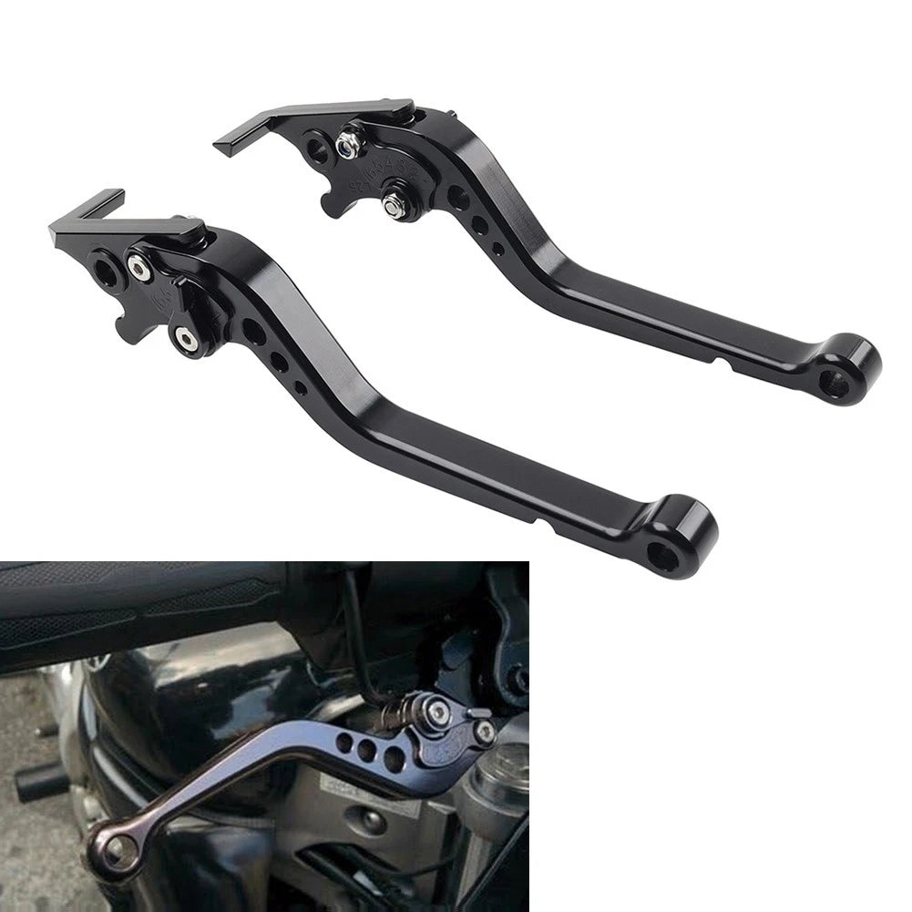 CNC Adjustable Long Brake Clutch Levers for Kawasaki ZX6R ZX10R (2006–2016)