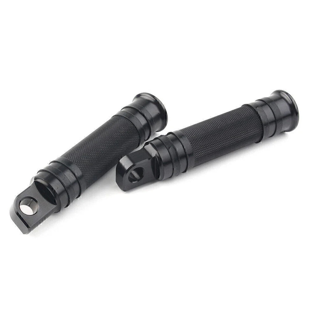 Aluminum Male Mount Footpeg Pegs for Harley Davidson  -  Black