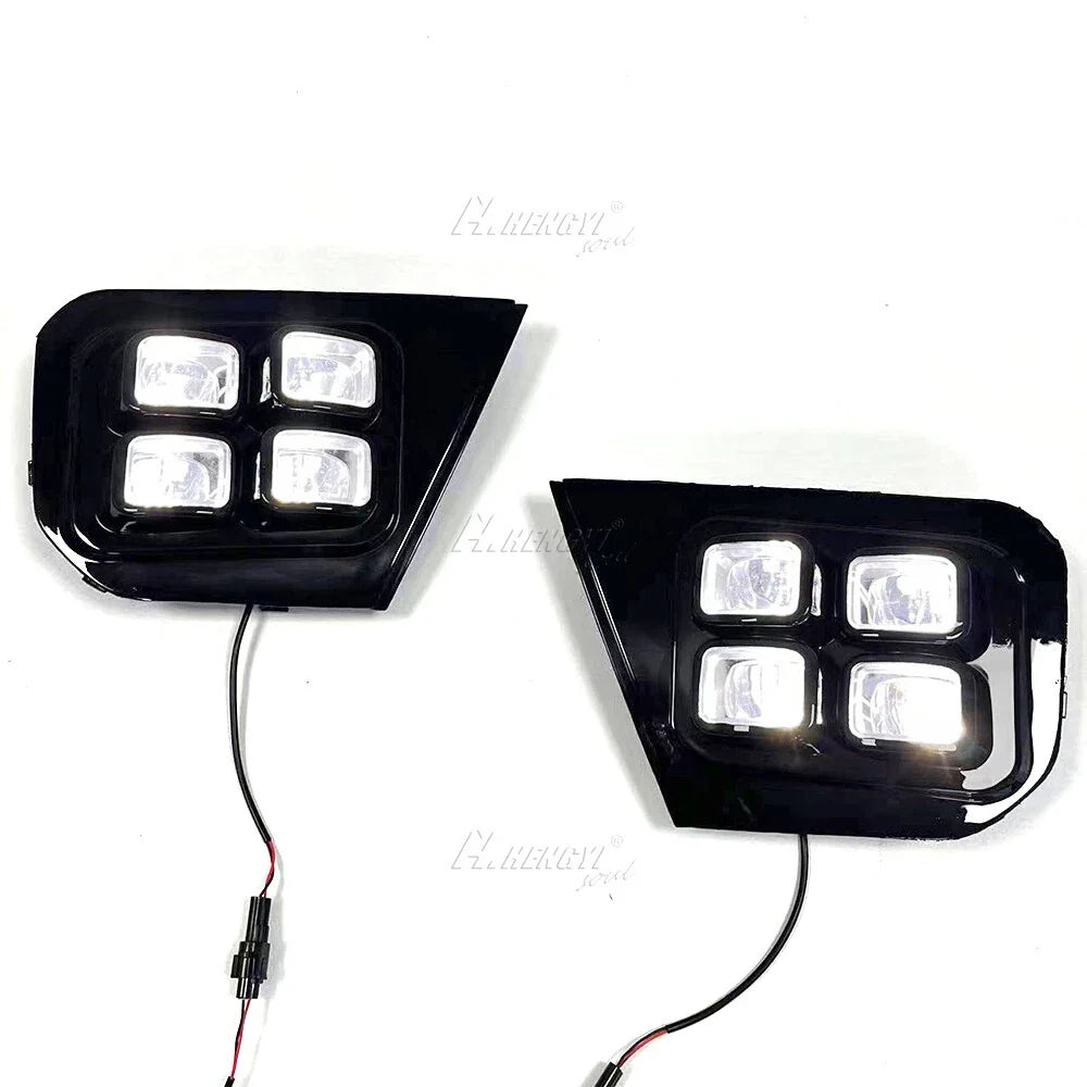 Fog Light LED Daytime Running Light with Turn Signal for Ford Ranger Wildtrak