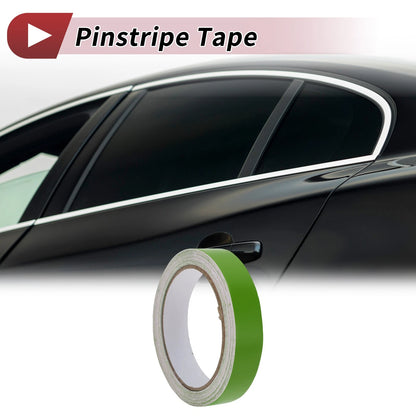 Pinstripe Tape 30mmx10m for Car Motorcycle Boat Matte Green (1 Pc)