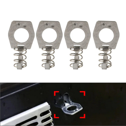 Camper Door Latch Lock Fastener & Water Heater Cover for RV Trailer