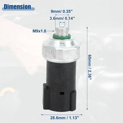 Air Conditioner Pressure Sensor Switch for Nissan Frontier (1998-2003)