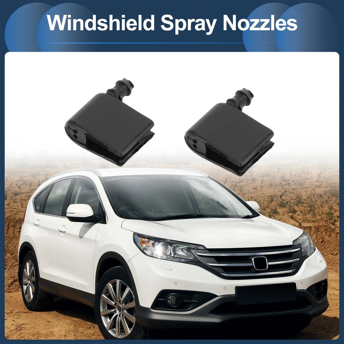 Windshield Washer Nozzle & Hose Connector for Mercedes-Benz Sprinter 4500