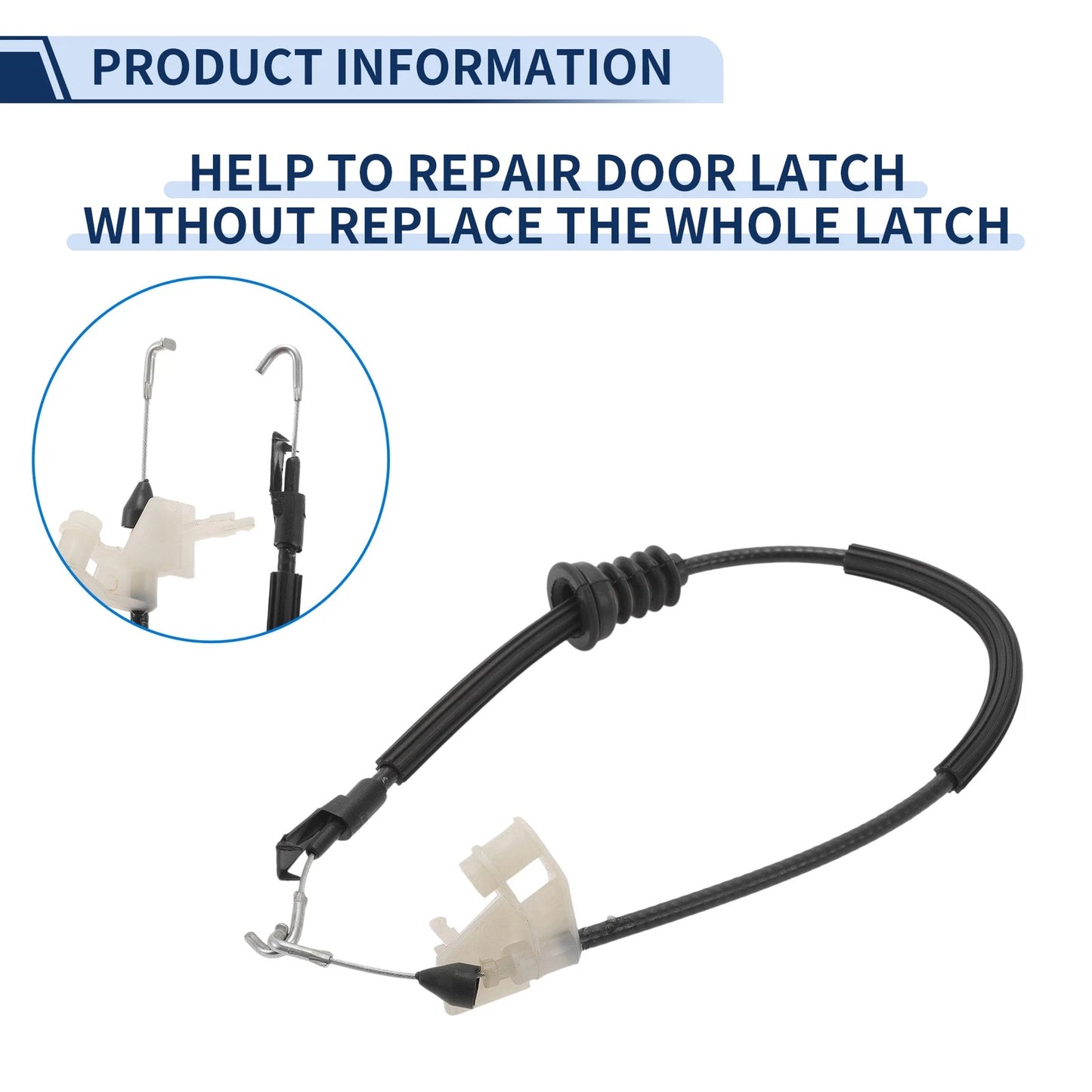 Door Latch Cable No.1J4839085J for VW Jetta Variant (2001–2006) Rear Left