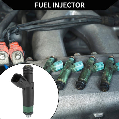 Fuel Injector No. 53032704AB for Dodge Ram 1500 (2004–2007) 4.7L Black