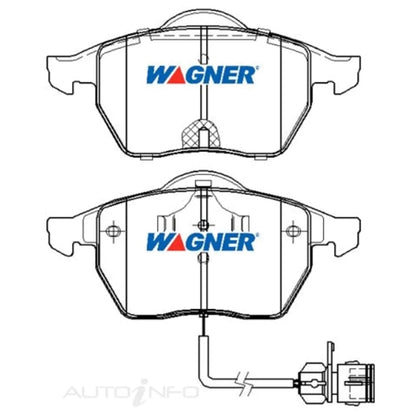 Wagner Front Disc Brake Pads Set for Audi A6 C4 (1997)