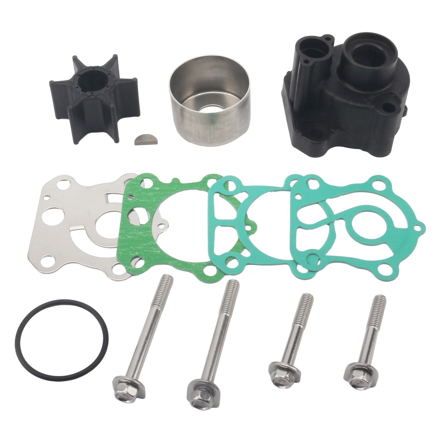 Water Pump Impeller Housing Kit for Yamaha F75-F100 (4-Stroke)
