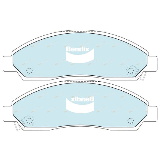 4WD Front Disc Brake Pads Set for Isuzu D-Max (2008-2020)