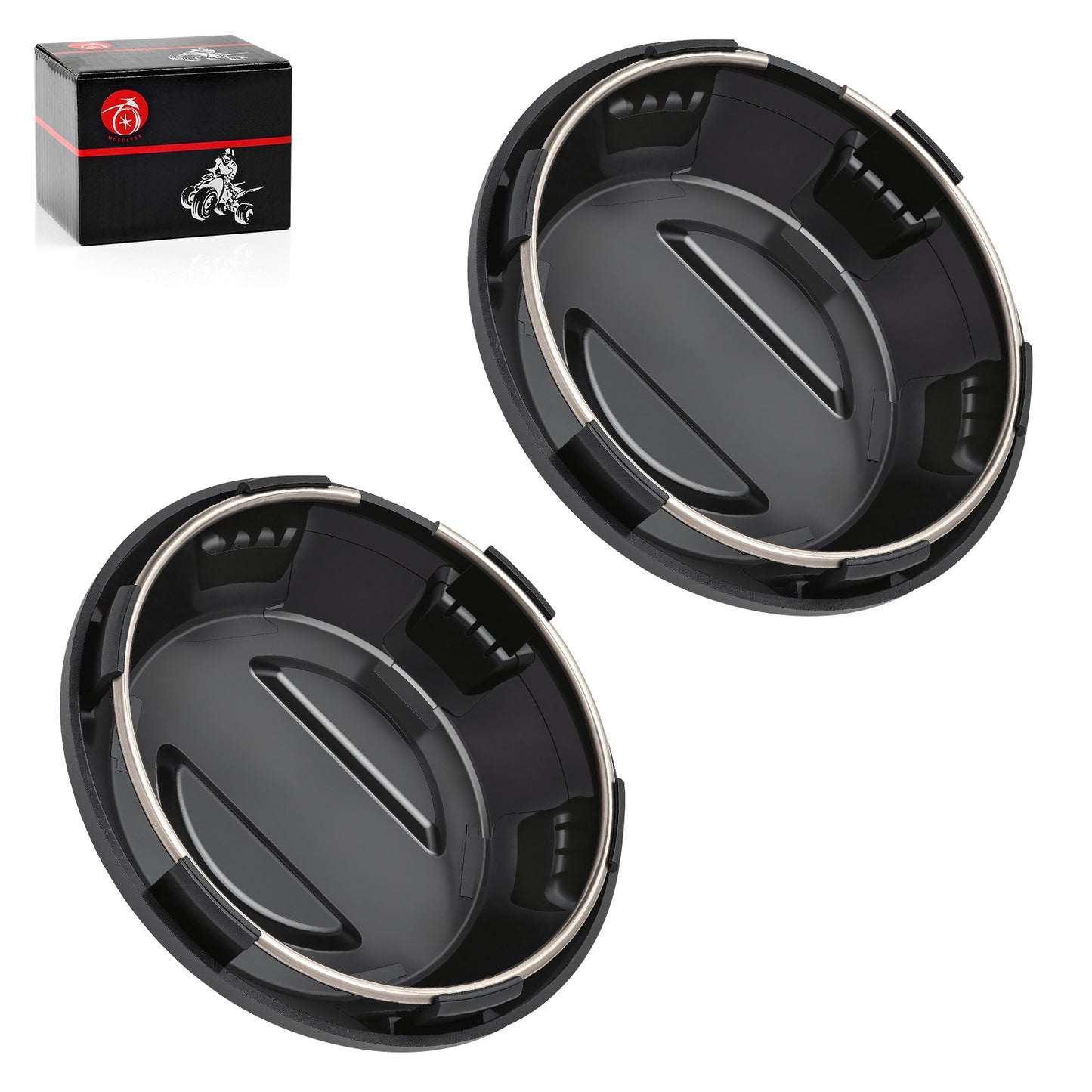 2X Center Hub Wheel Caps for Polaris RZR PRO XP (2021–2025)