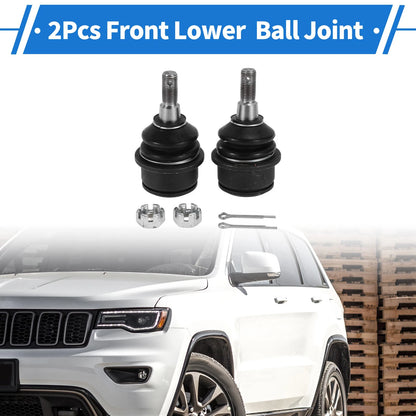 2X Front Lower Ball Joints for Jeep Cherokee KL (2014–2018) No.K500287
