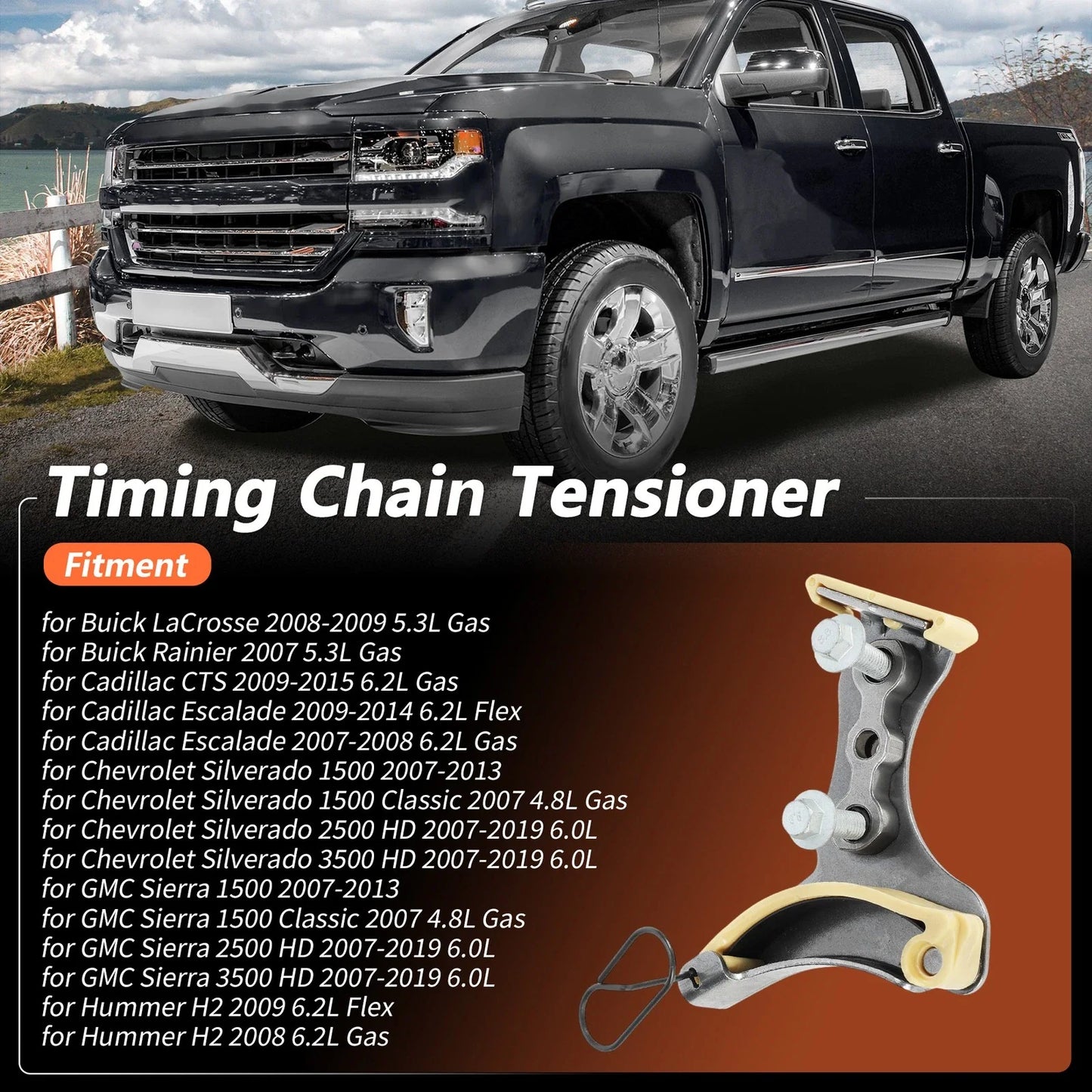 Engine Timing Chain Tensioner for Chevrolet Tahoe (2007-2014)
