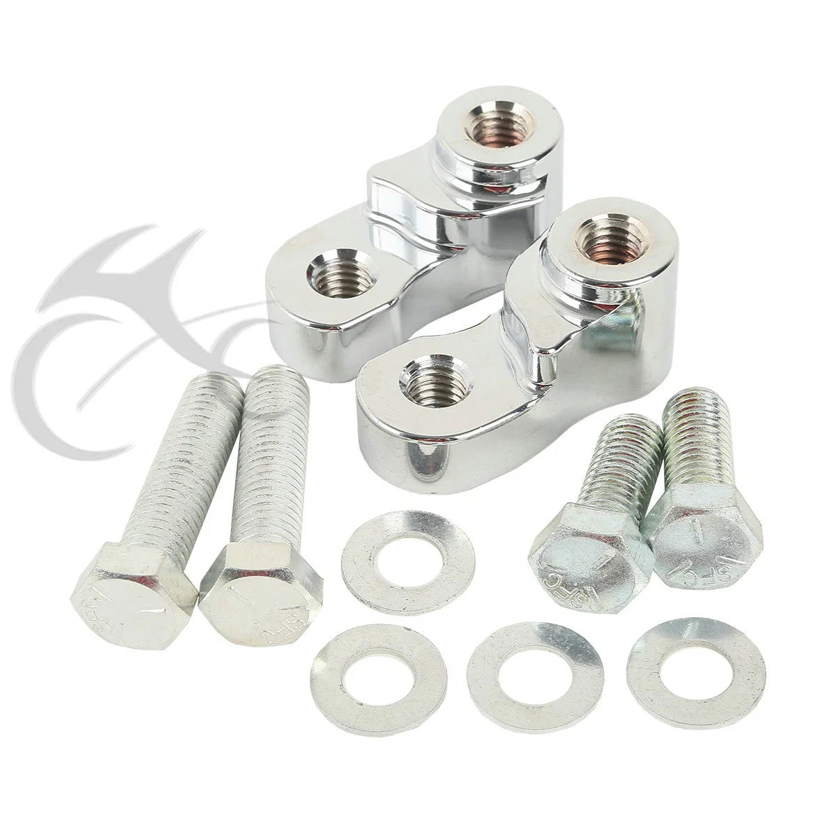 1" Chrome Rear Lowering Kit for Harley Sportster 883 1200 (2005-2017)