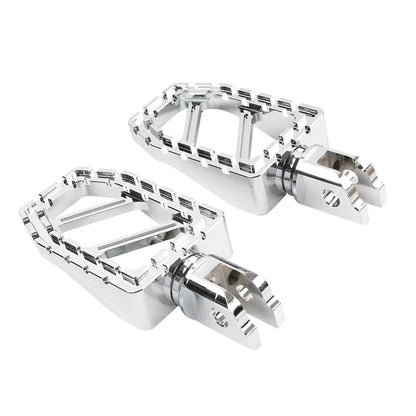 CNC Front Foot Pegs for Harley Softail Fat Boy Low Rider (2018-2023)