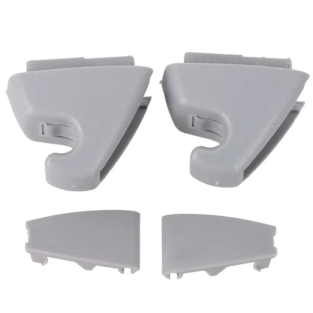 Gray Sun Visor Hook Clips for Chevrolet Cruze, Spark, Buick Verano (2011-2016)