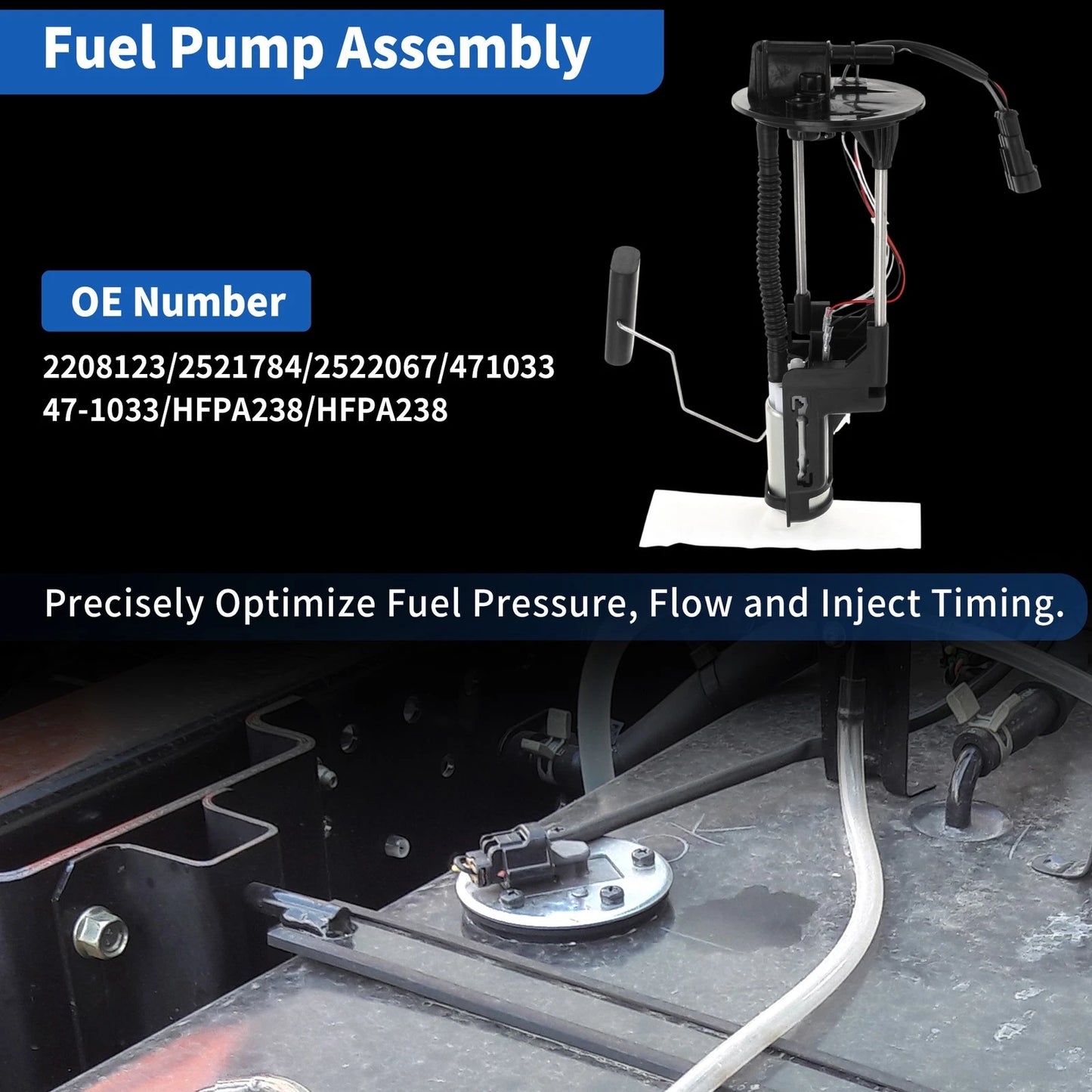 Electric Fuel Pump with Sending Unit for Polaris Ranger 1000 (2020-2022)