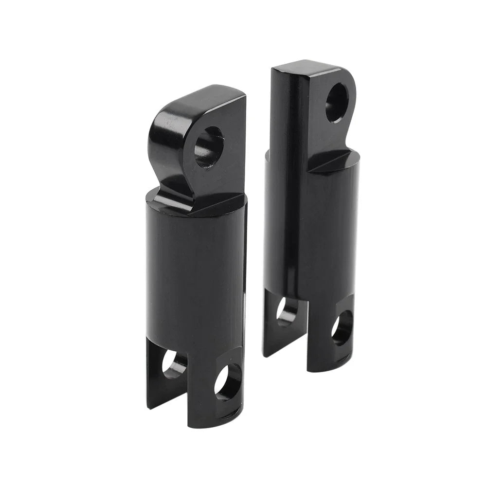 Male Mount Foot Peg Extensions for Harley Sportster, Softail, Dyna, Touring
