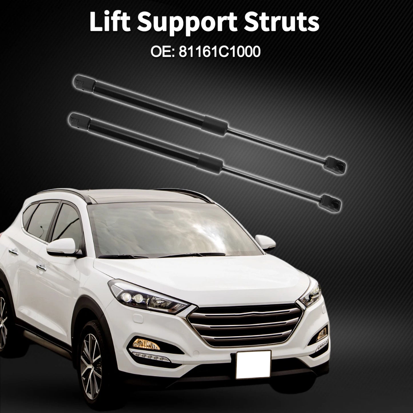 Front Hood Lift Supports Struts No. 81161C1000 for Hyundai Sonata (2011–2014)