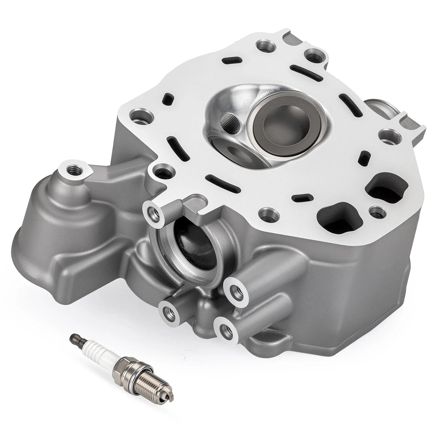 Cylinder Head w/Spark Plug for Honda Foreman TRX500 Rancher TRX420 (2005–2012)