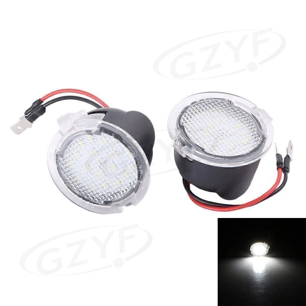 2X LED Side Mirror Puddle Lights for Ford F150 Raptor (2009–2014)