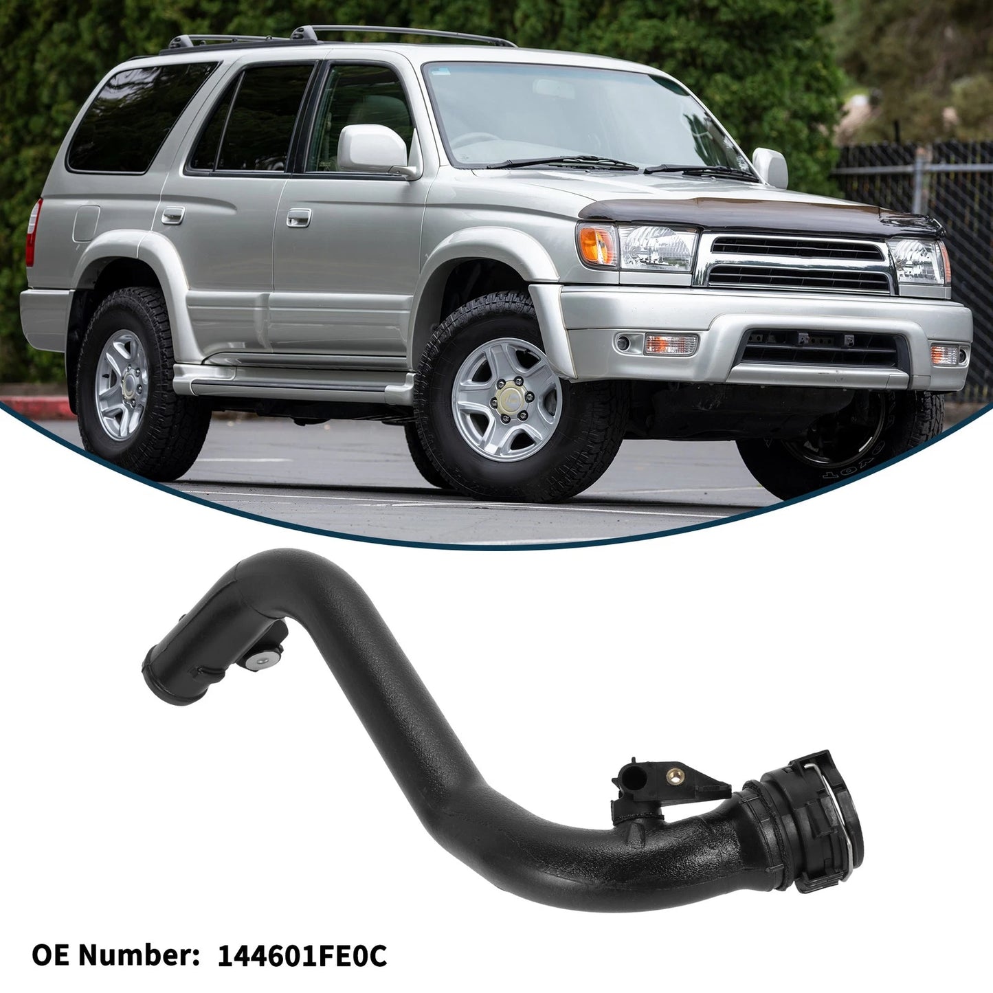 Radiator Hose for Nissan Cube Z12 (2009–2014) No. 144601FE0C Plastic