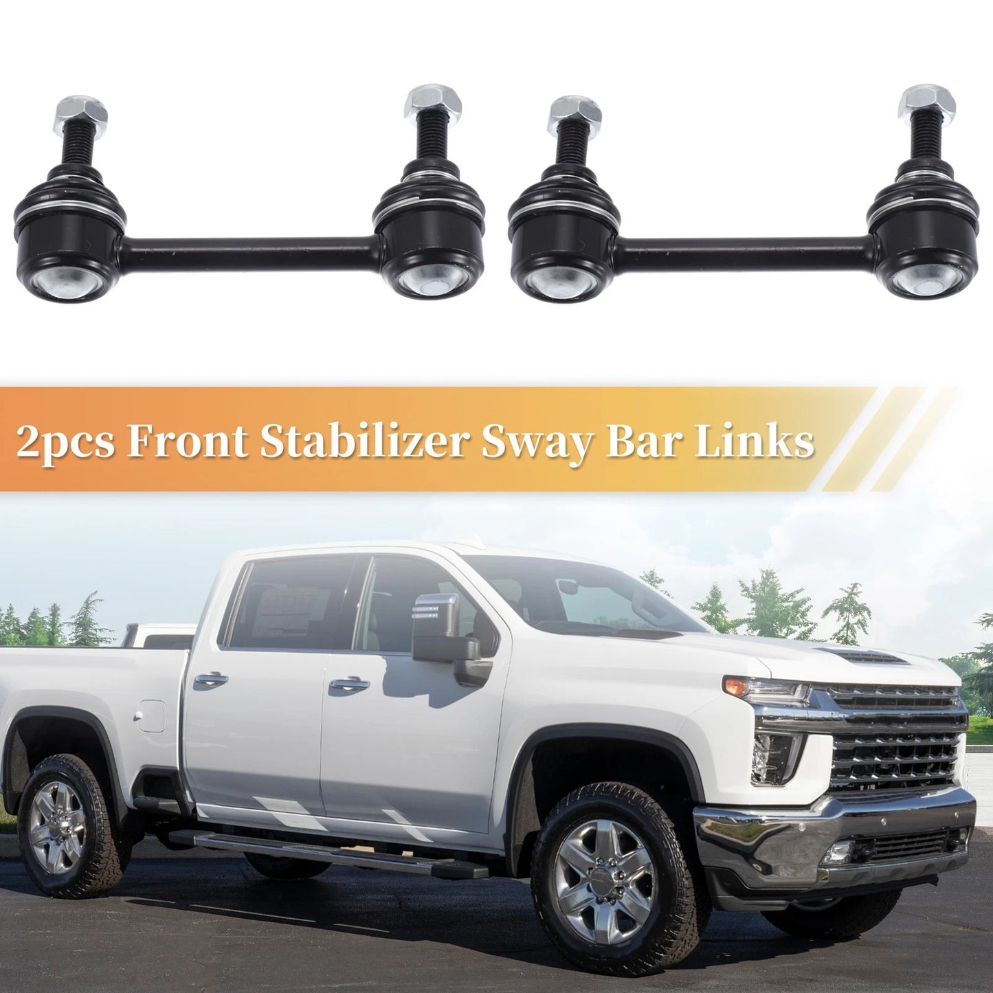 2X Front Stabilizer Sway Bar Link for Isuzu I-290, I-280 (2006–2008)