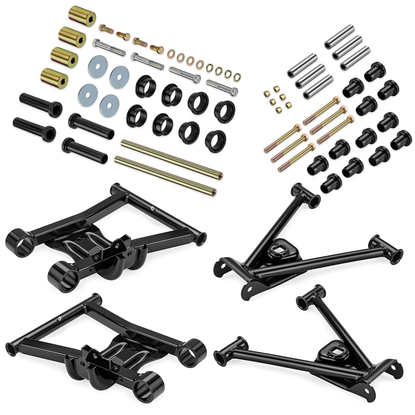 Rear Upper Lower A-Arm Bushing Kit for Polaris Sportsman (2000–2014)